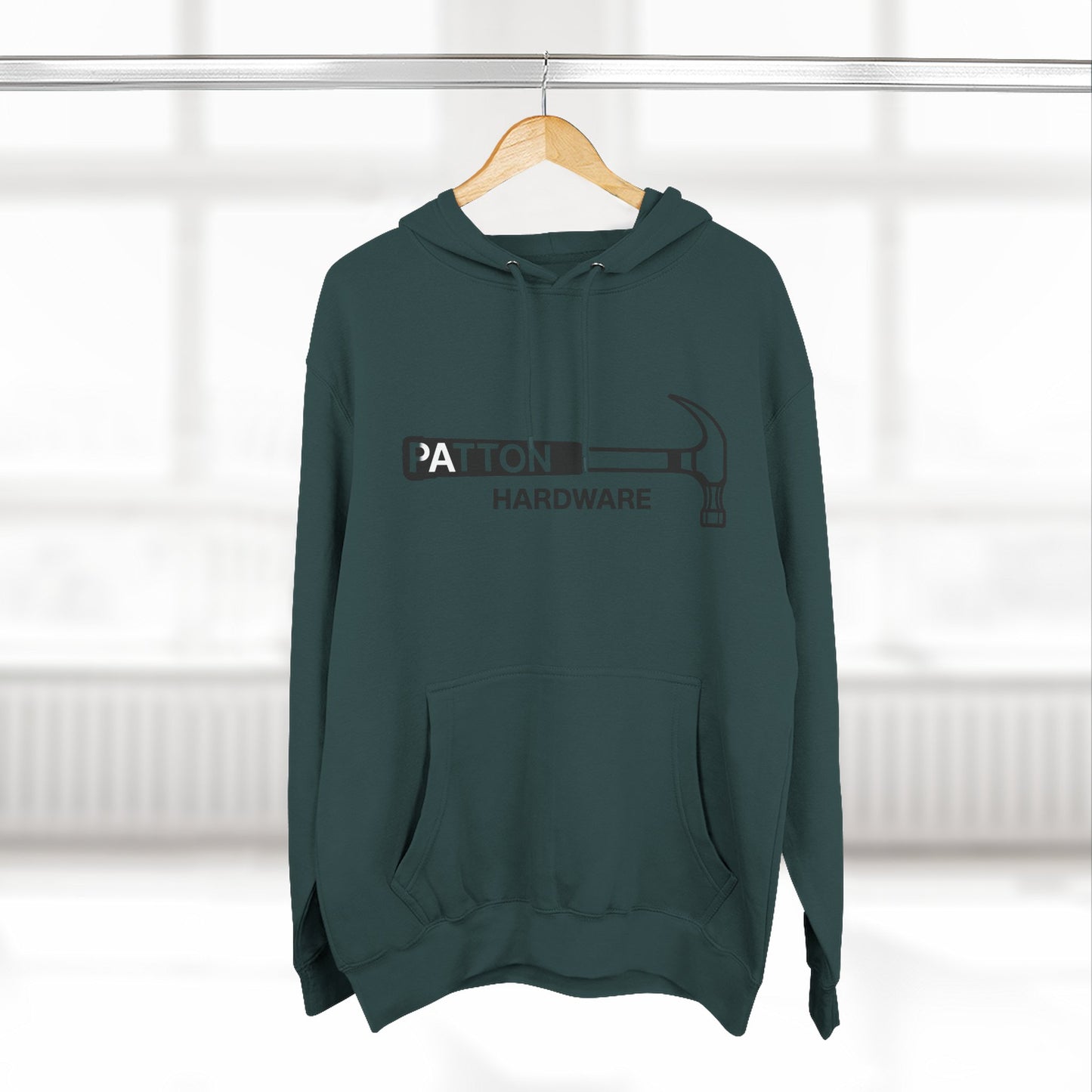 “Patton Hardware” Fleece Hoodie