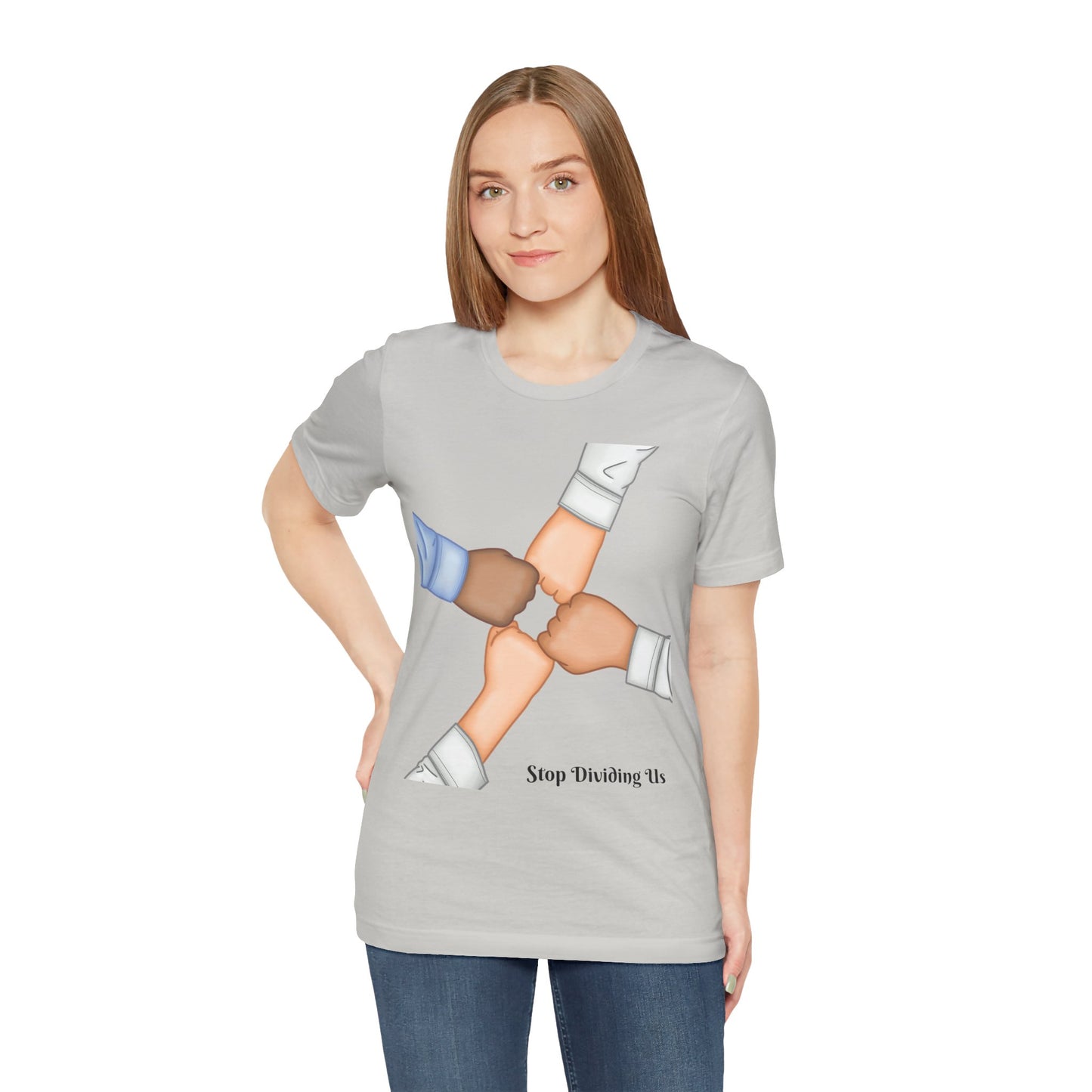 "United We Stand" Unisex Jersey Short Sleeve Tee