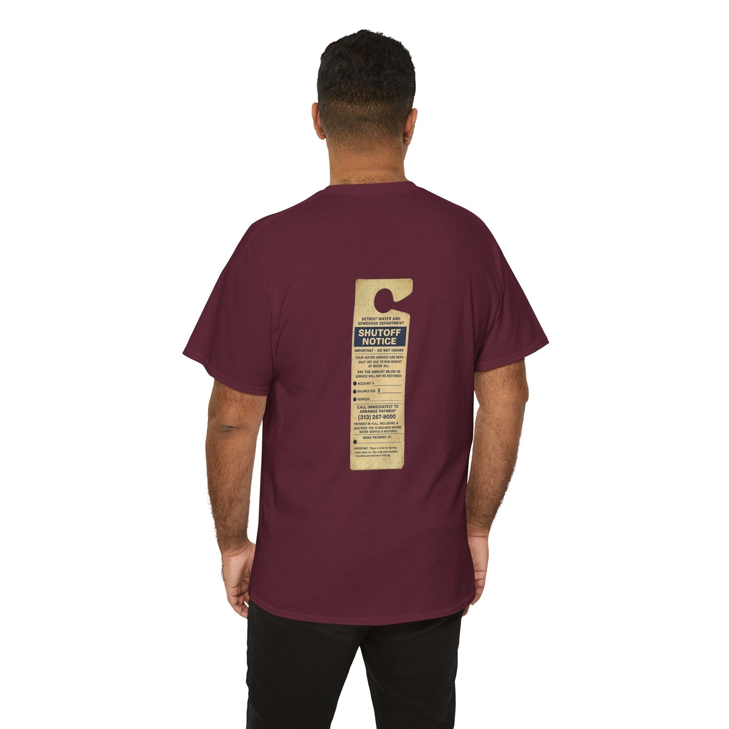 "WATER SHUT-OFF NOTICE" Tee