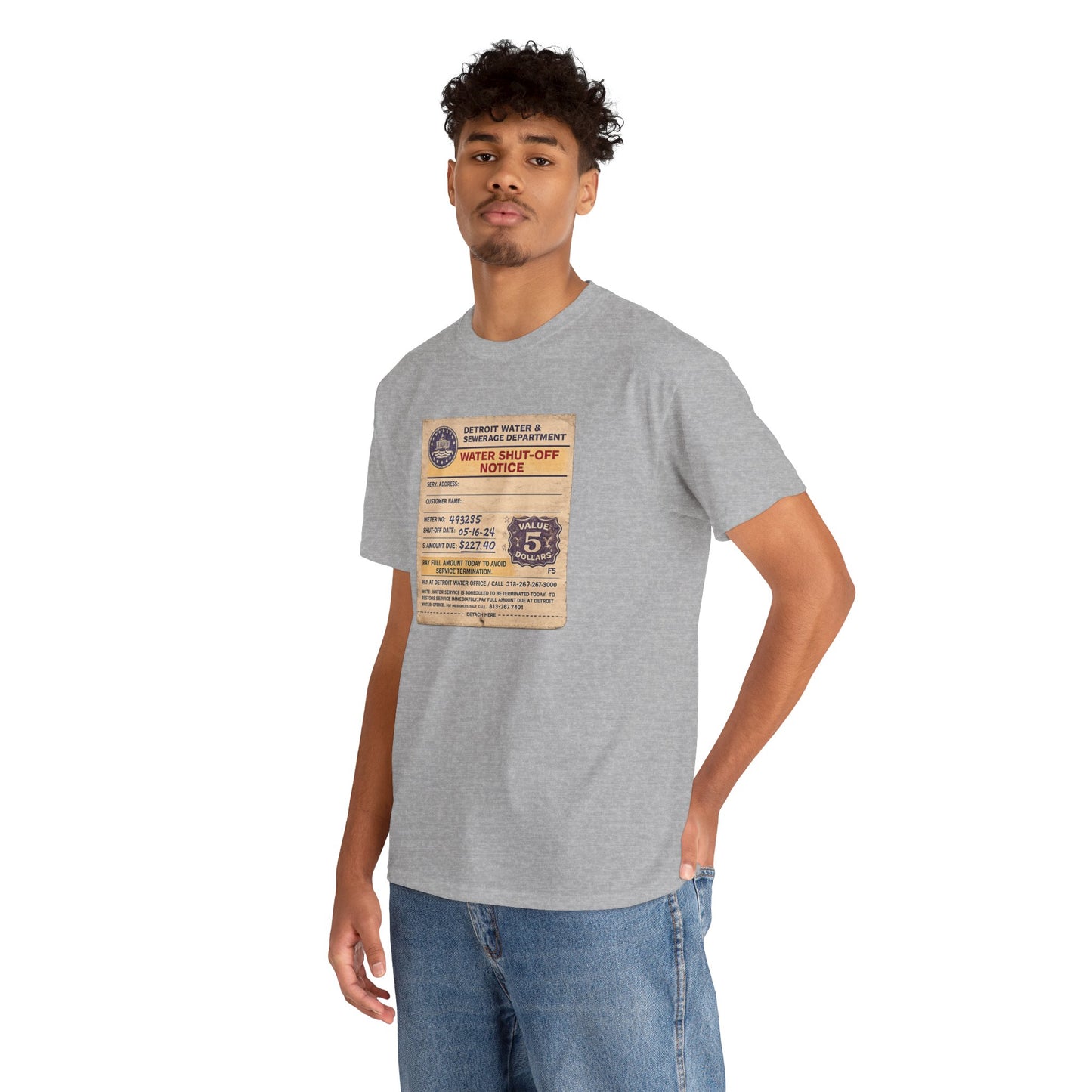 "WATER SHUT-OFF NOTICE" Tee