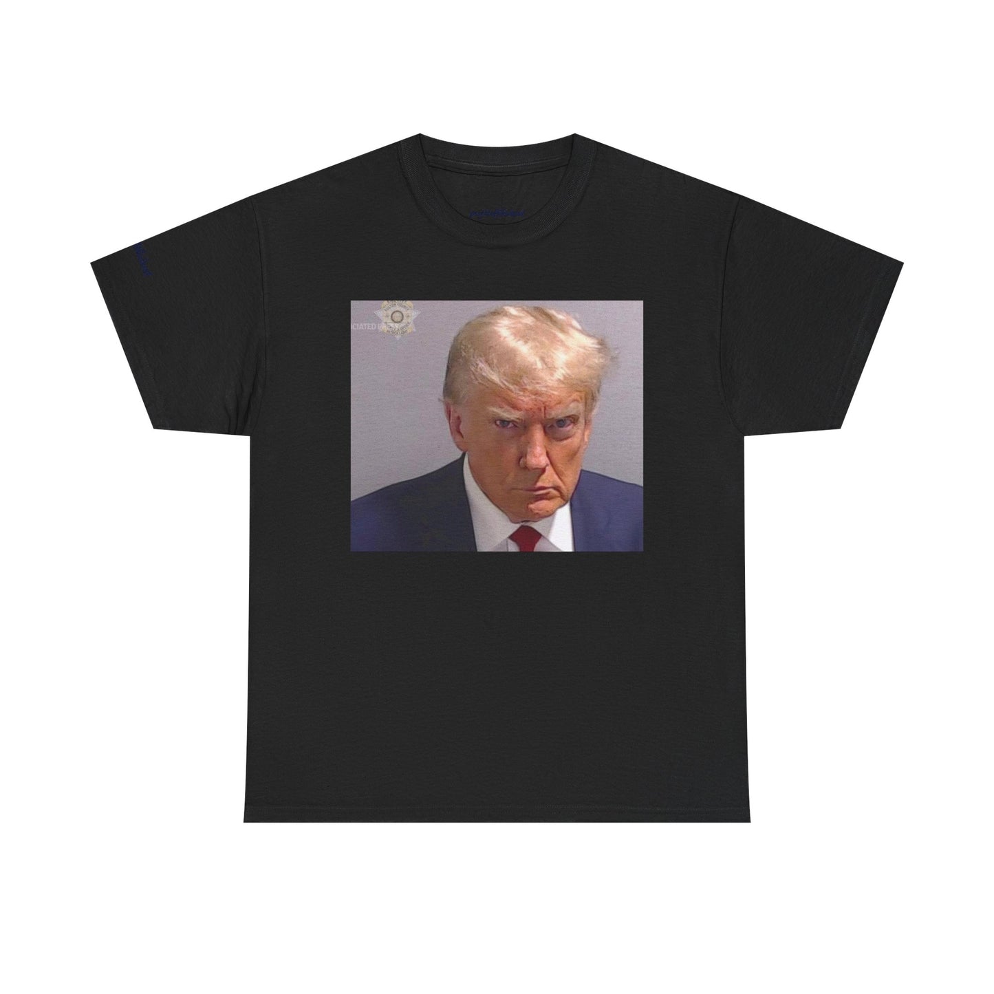 "Mug Shots Trump" Unisex Heavy Cotton Tee