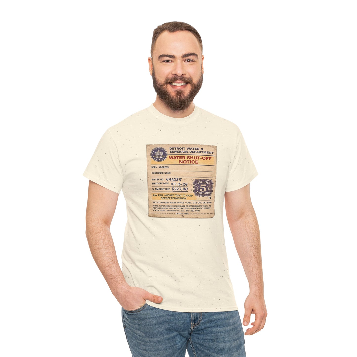 "WATER SHUT-OFF NOTICE" Tee