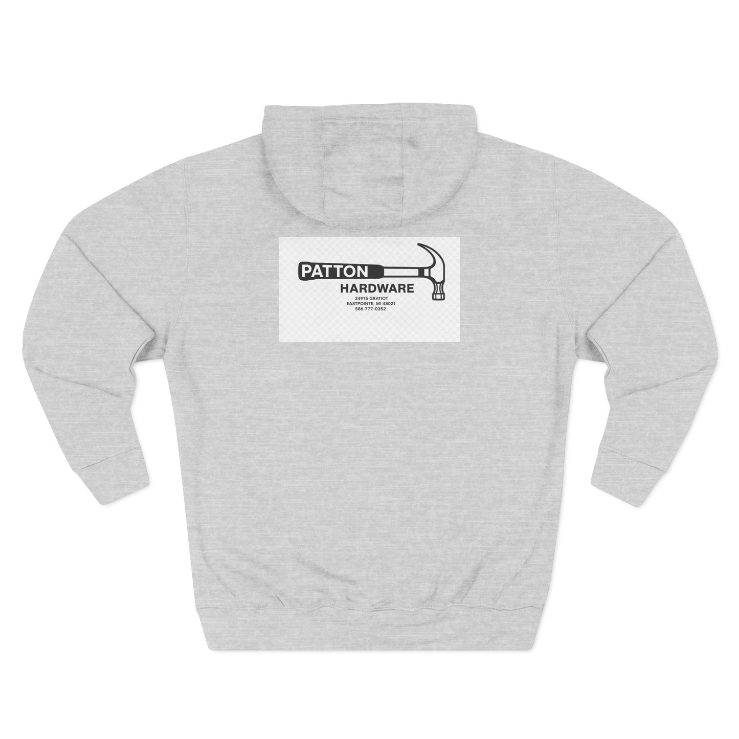 “Patton Hardware” Fleece Hoodie