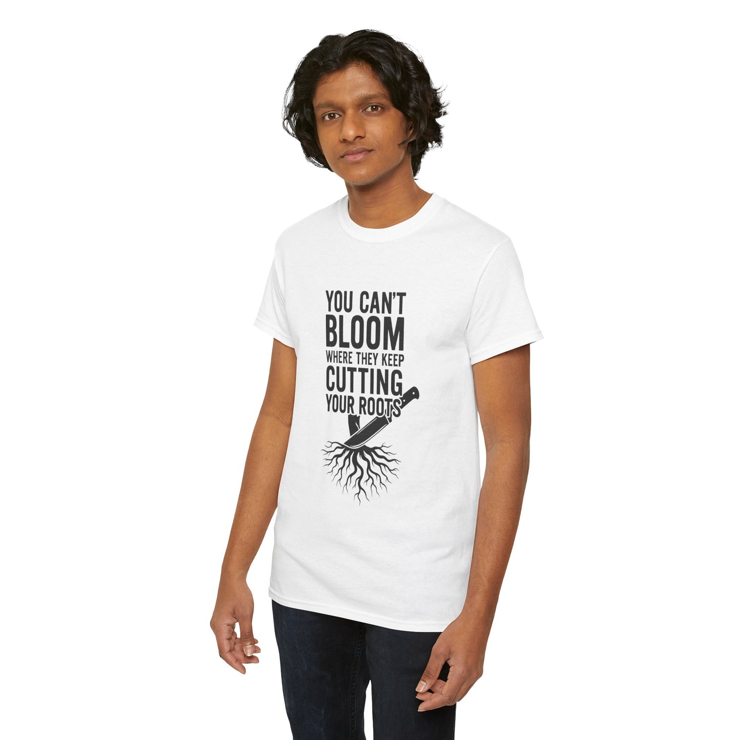 "Cutting Roots" Unisex Heavy Cotton Tee