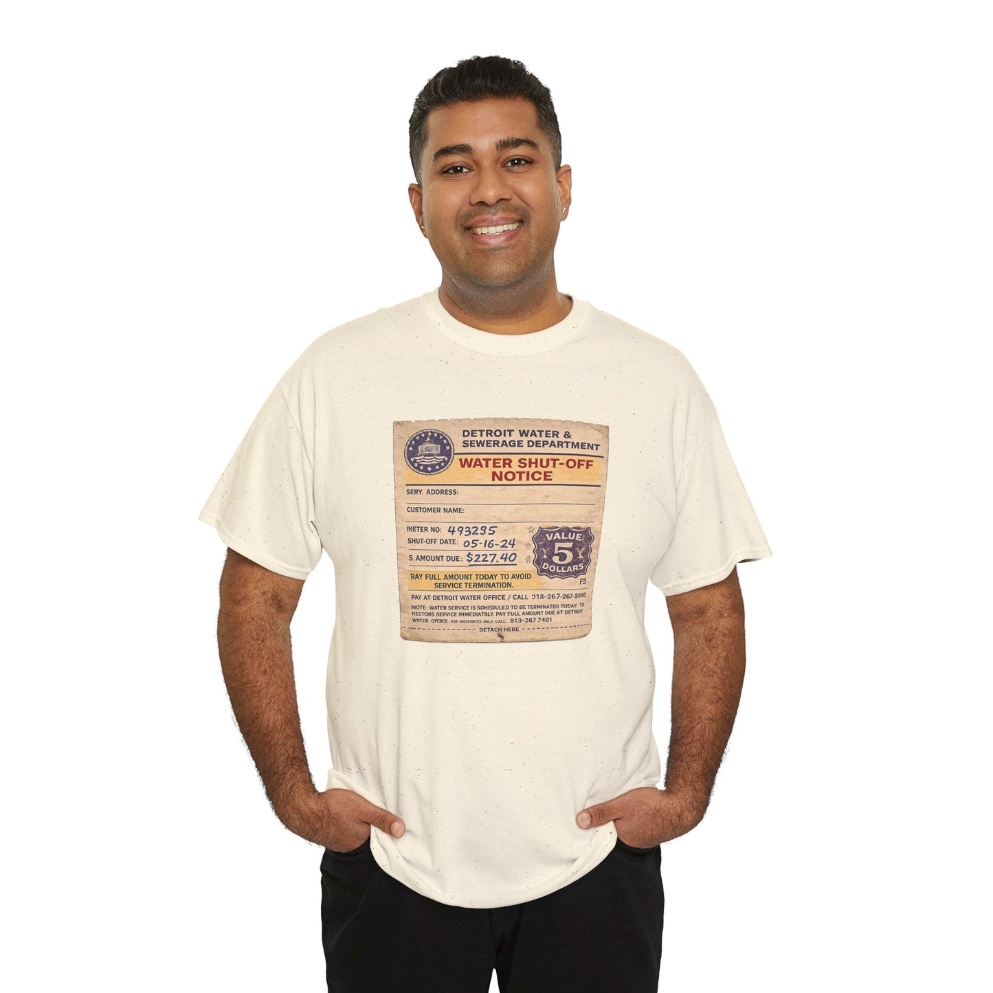 "WATER SHUT-OFF NOTICE" Tee