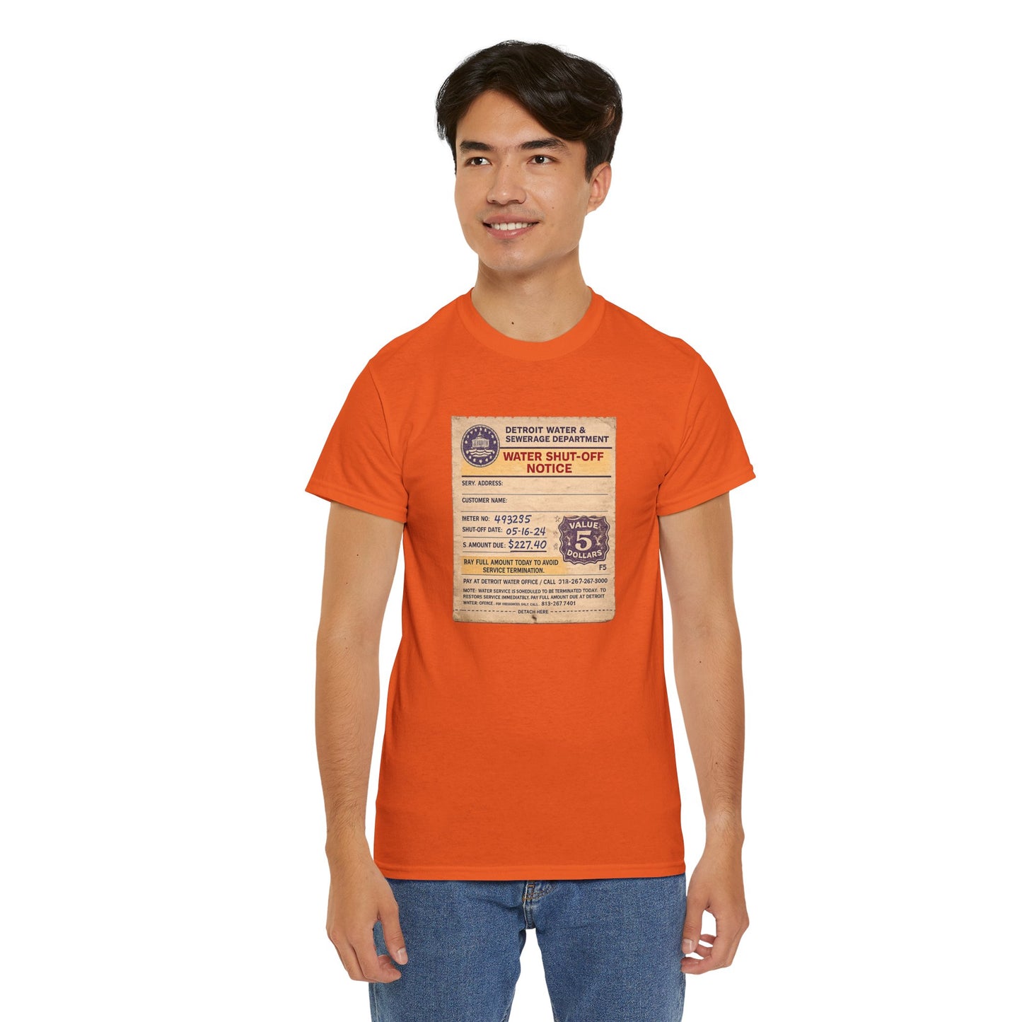 "WATER SHUT-OFF NOTICE" Tee