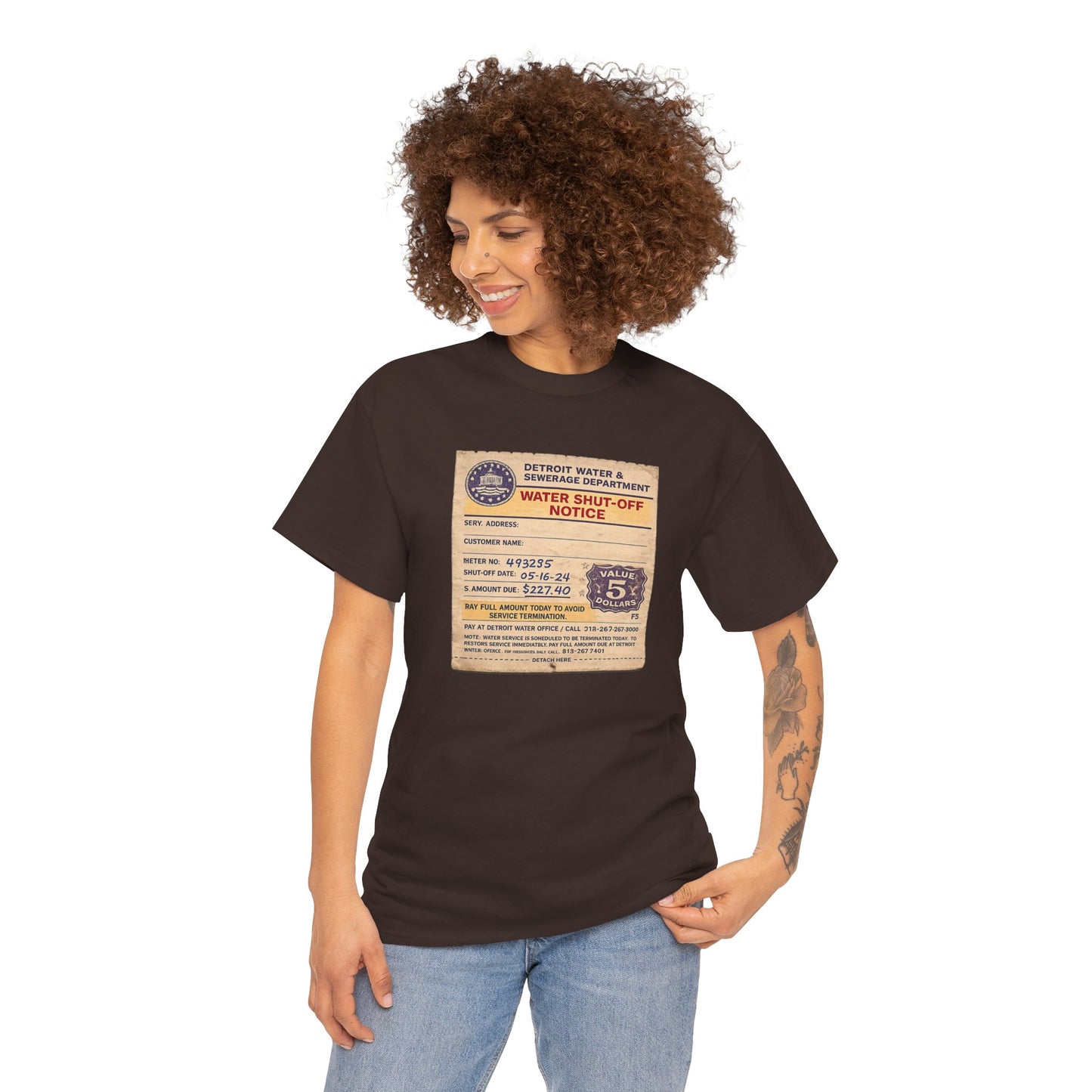 "WATER SHUT-OFF NOTICE" Tee