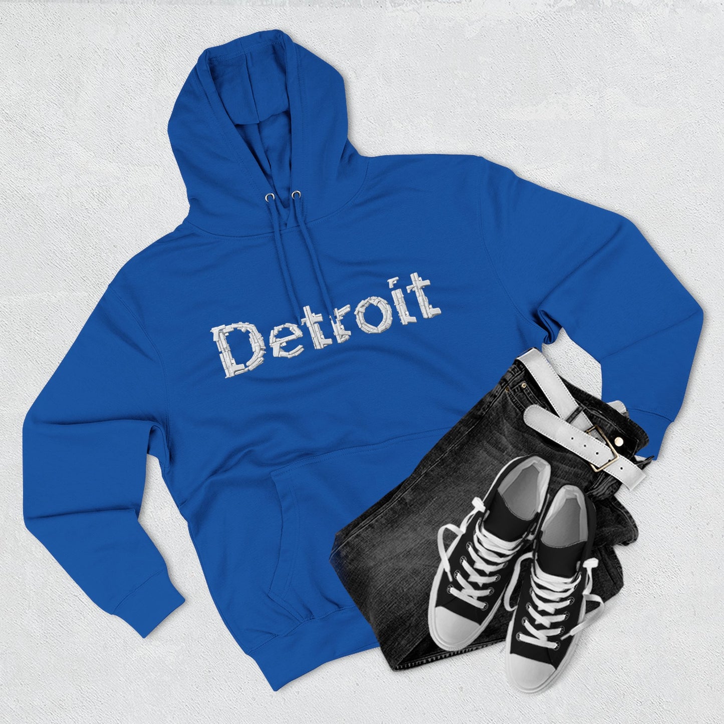 “Detroit” Fleece Hoodie