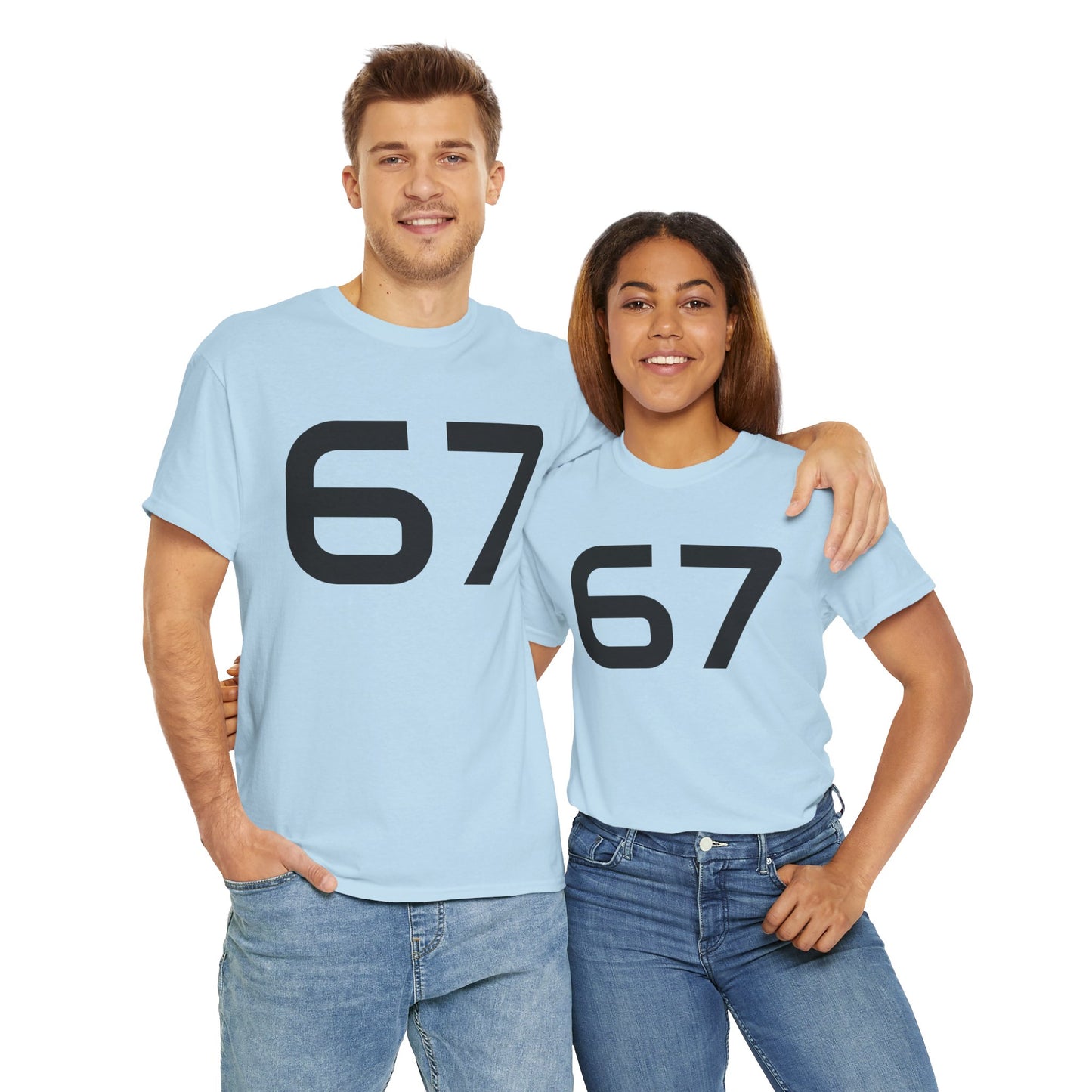"6 7" Unisex Heavy Cotton Tee