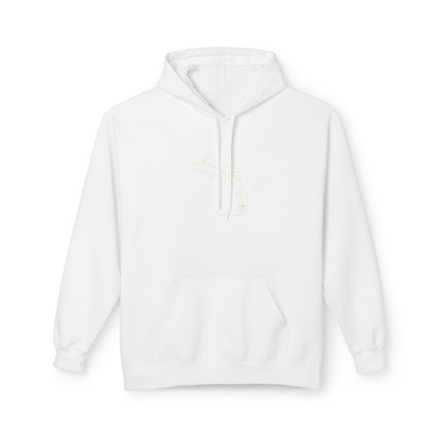 "POTD Detroit Michigan" Fleece Hoodie