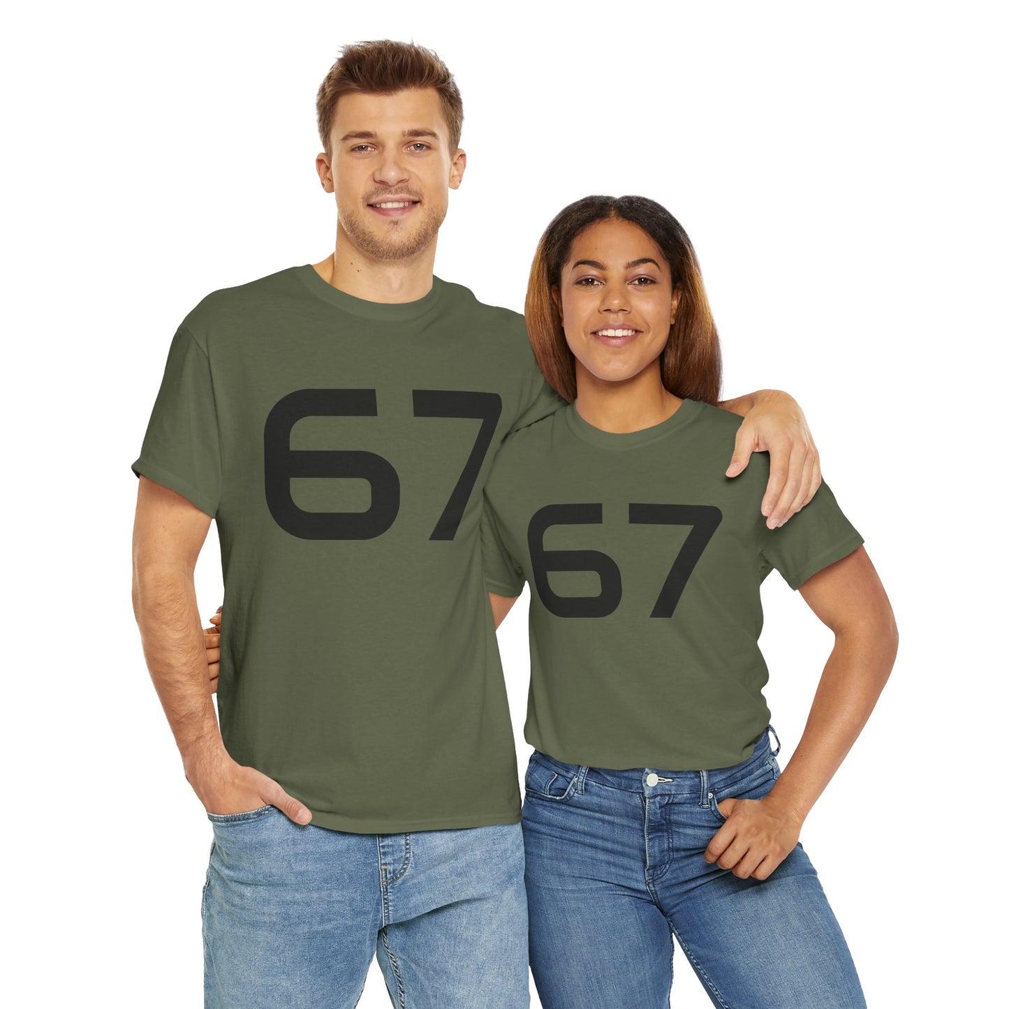 "6 7" Unisex Heavy Cotton Tee