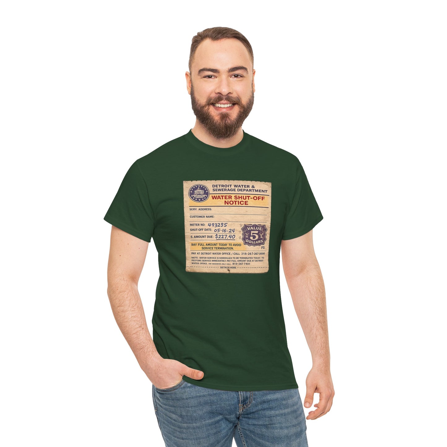 "WATER SHUT-OFF NOTICE" Tee
