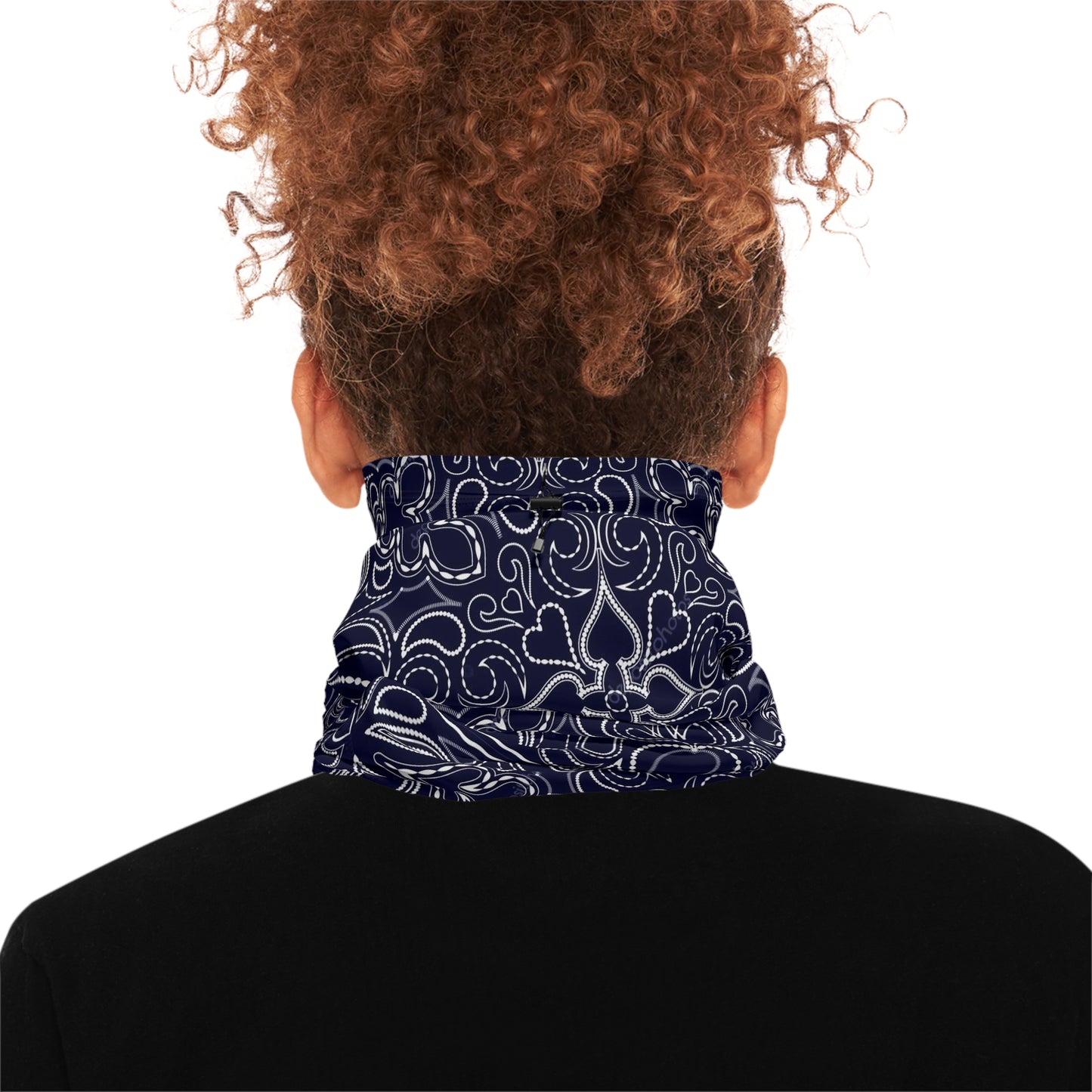 "Kelly Park" Winter Neck Gaiter With Drawstring