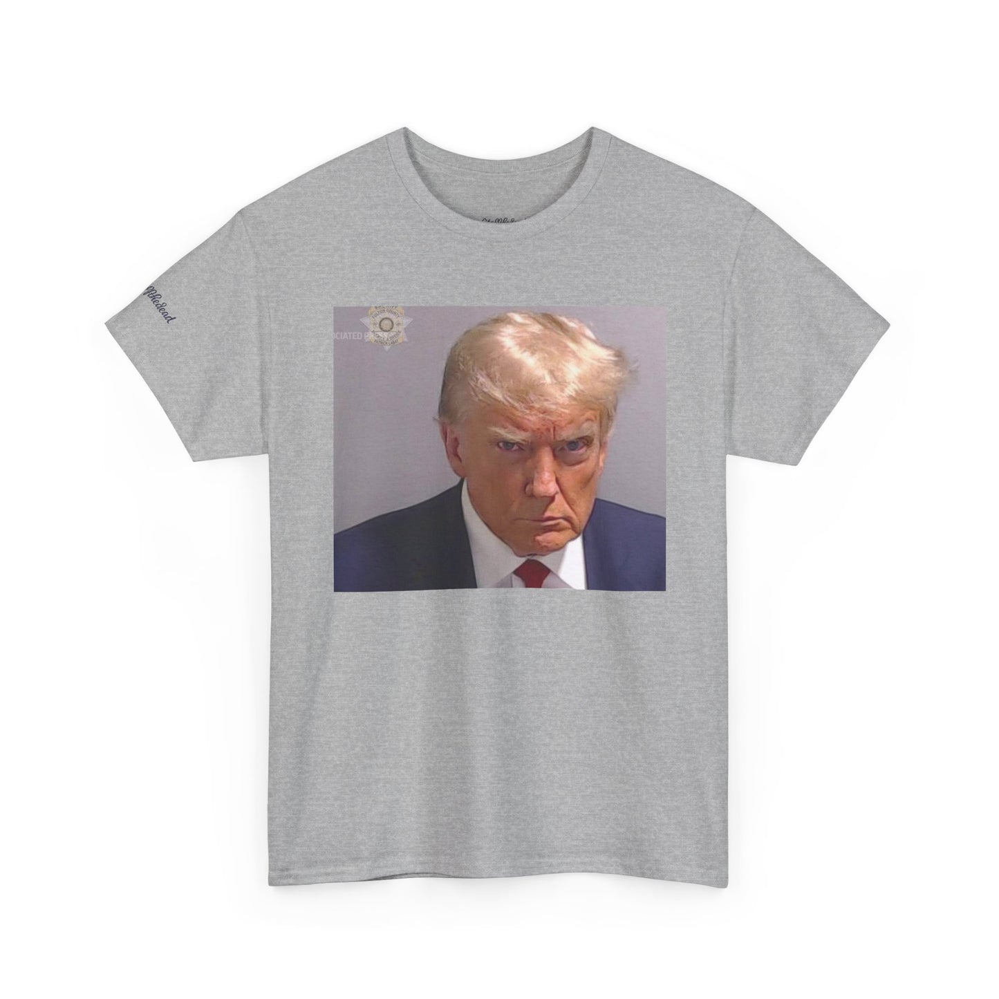 "Mug Shots Trump" Unisex Heavy Cotton Tee