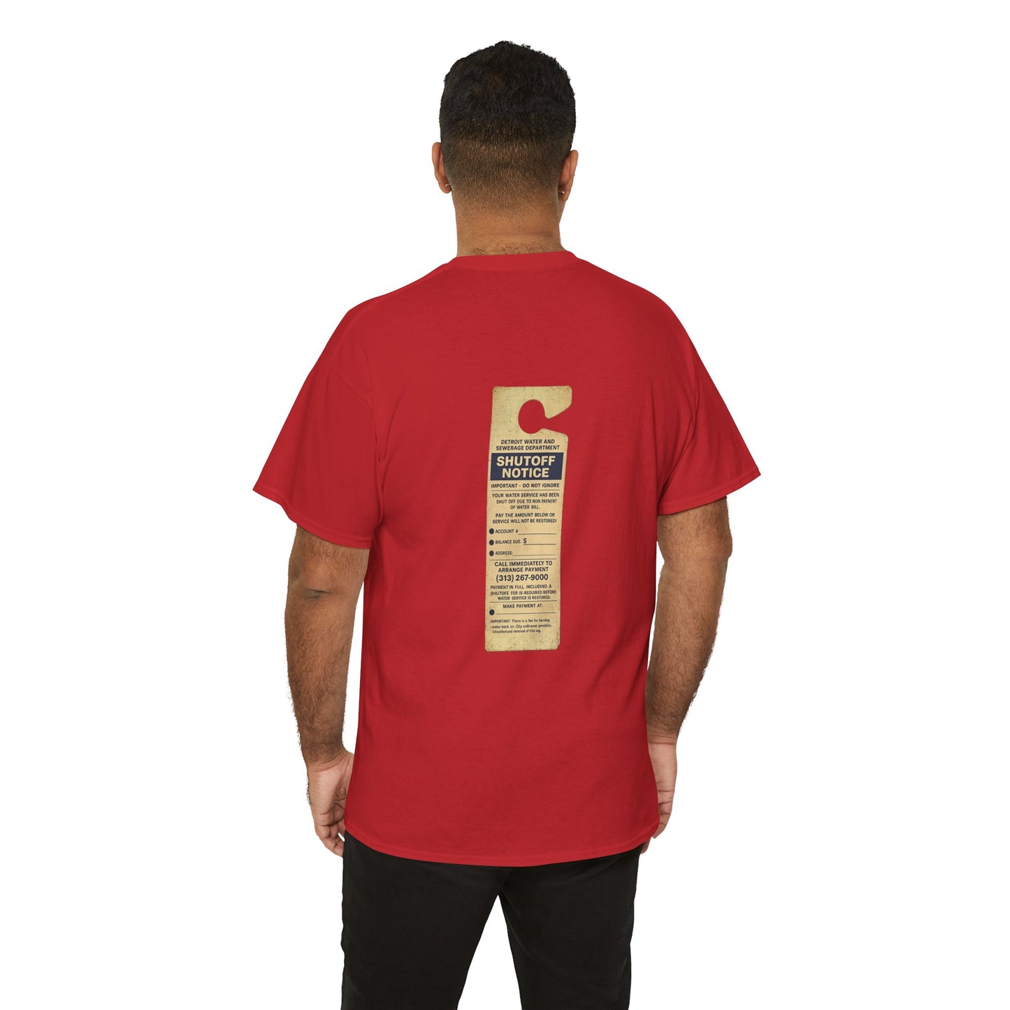 "WATER SHUT-OFF NOTICE" Tee